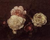 Flowers Roses - 亨利·方丹·拉图尔